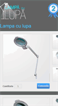 Mobile Screenshot of lampa-cu-lupa.eu